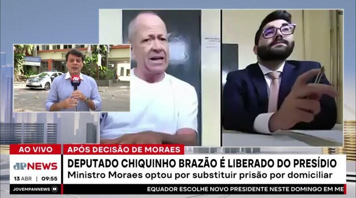 Deputado Chiquinho Brazão é liberado de presídio após Alexandre de Moraes substituir prisão