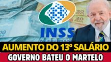 Governo Lula bate o martelo e vai aumentar o 13º salário de aposentados e pensionistas