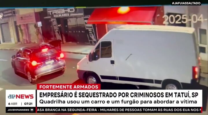 Empresário é sequestrado por criminosos em Tatuí, interior de SP