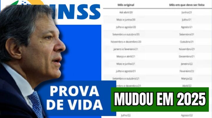INSS EMITIU COMUNICADO GERAL PARA OS APOSENTADOS SOBRE MUDANÇA NA PROVA DE VIDA DO INSS 2025 1