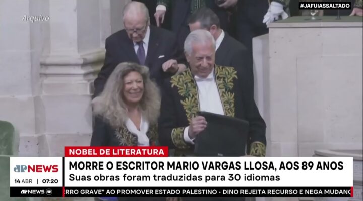 Escritor Mario Vargas Llosa morre aos 89 anos