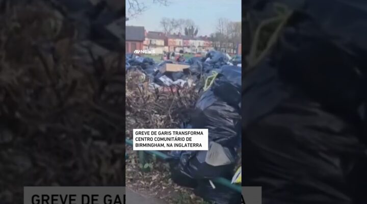 Greve de garis transforma centro comunitário de Birmingham, na Inglaterra #shorts