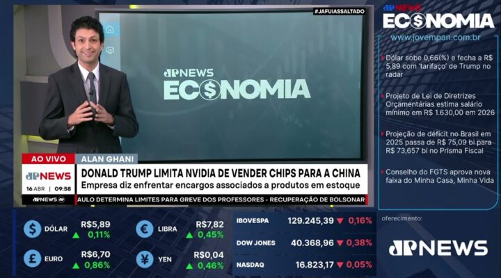Donald Trump limita Nvidia de vender chips para a China; Alan Ghani analisa