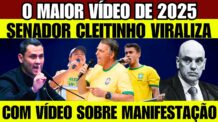 O PAU CANTANDO! SENADOR CLEITINHO VIRALIZA COM FALA SOBRE MANIFESTAÇÃO PELA ANISTIA AVENIDA PAULISTA