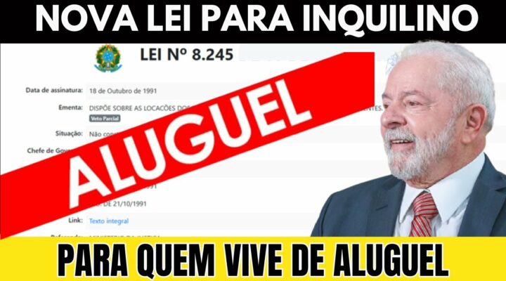 MORA DE ALUGUEL  GOVERNO LULA EMITE COMUNICADO OFICIAL SOBRE NOVA LEI PARA QUEM PAGA ALUGUEL