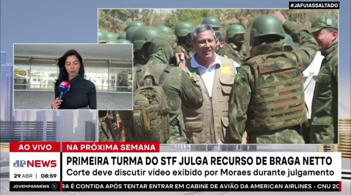 Primeira Turma do STF julga recurso de Braga Netto