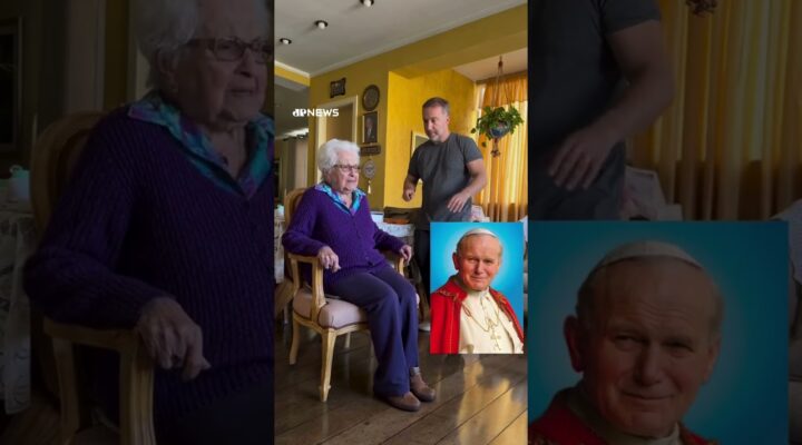 Conheça Vovó Zilda, que durante 105 anos, viu 10 papas diferentes #shorts