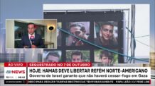 Hamas deve libertar refém norte-americano nesta segunda (12)