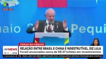 Lula defende multilateralismo em fórum com empresários na China