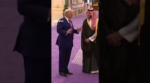 Trump assina acordo de armas na Arábia Saudita, durante 1º dia de viagem ao Oriente Médio #shorts
